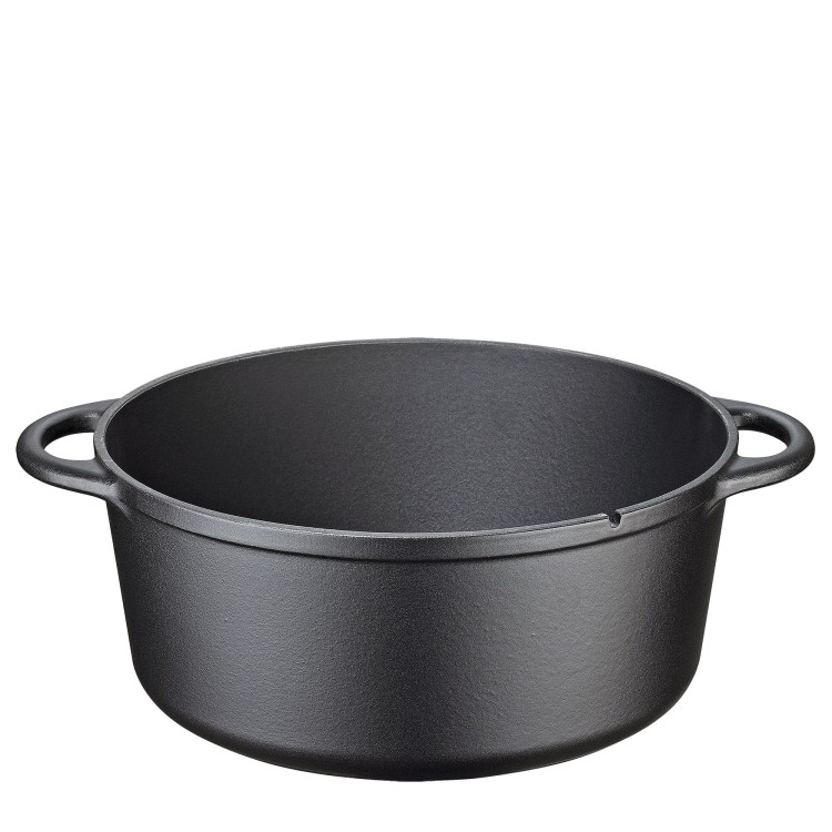 Garnek z pokrywą/patelnią grillową, żeliwo, 5,0 l, śred. 26 cm