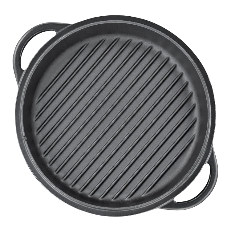 Garnek z pokrywą/patelnią grillową, żeliwo, 5,0 l, śred. 26 cm
