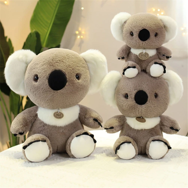 Maskotka Pluszowa Przytulanka Miś Koala Szary 23cm