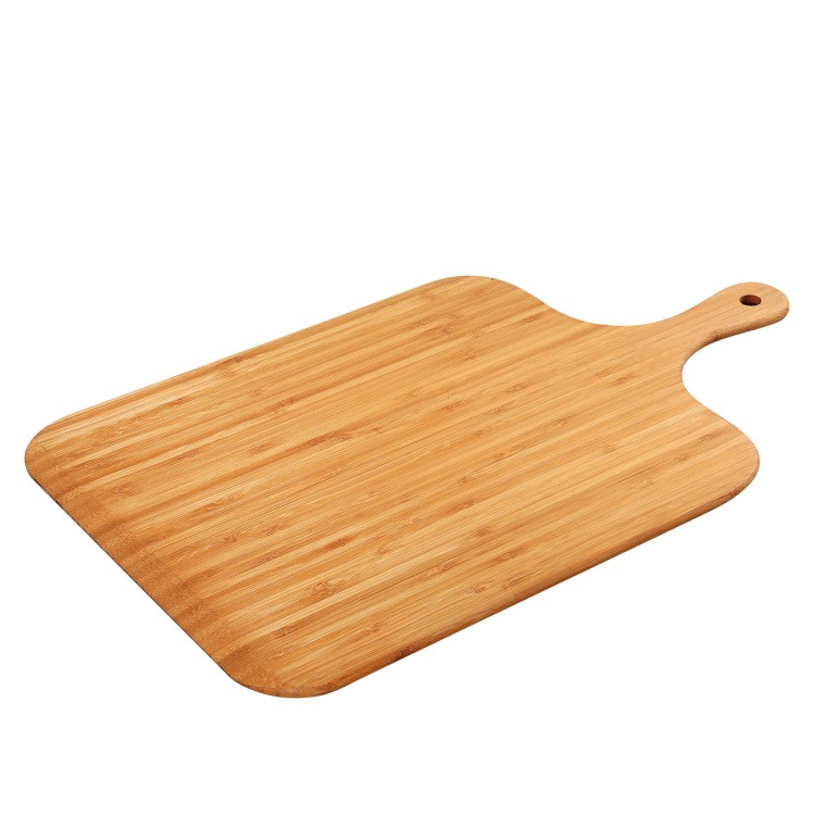 Łopata prostokątna do serwowania pizzy, tarty, flammekueche, 51,5 x 32 x 1 cm, bambus
