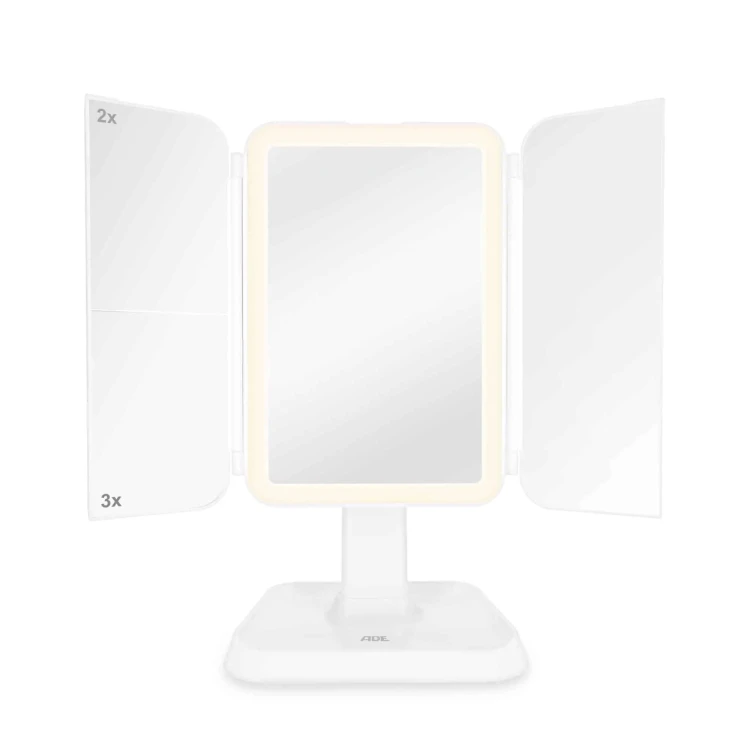 Lusterko kosmetyczne z podświetleniem LED, 34 x 17,5 x 32 cm