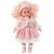 Lalka Sweet Angel W Różowej Sukience W Kwiatki Bezrękawnik Opaska 36cm