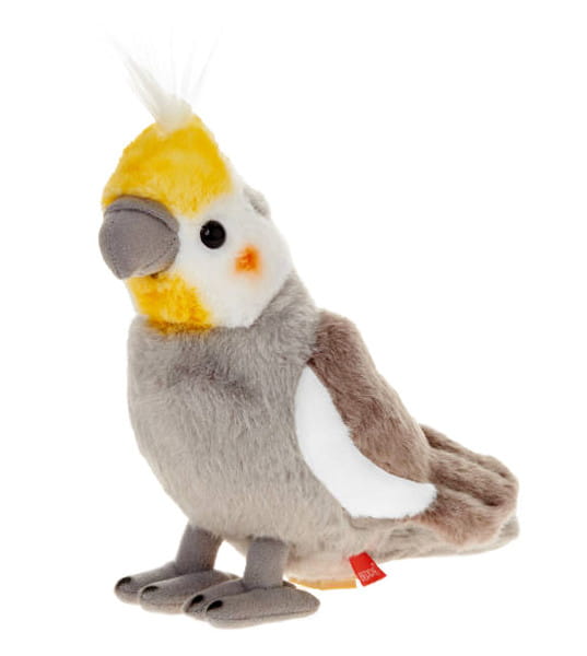 Papuga szara Nimfa 20 cm - Beppe