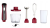 Blender ręczny Russell Hobbs 27140-56 500 W czerwony