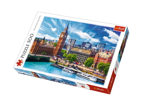 Puzzle 500 Słoneczny Londyn - Trefl
