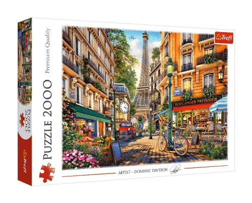 Puzzle 2000el Popołudnie w Paryżu - Trefl