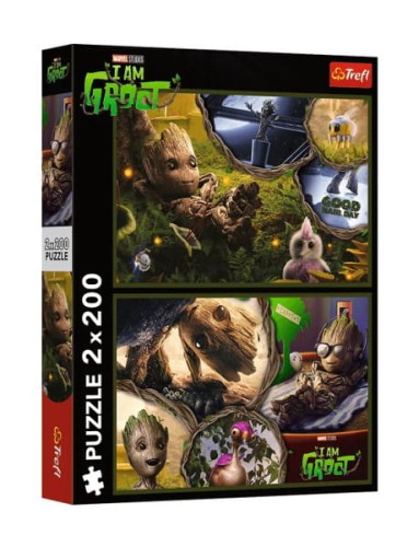 Puzzle 2x200 Ja jestem Groot - Trefl