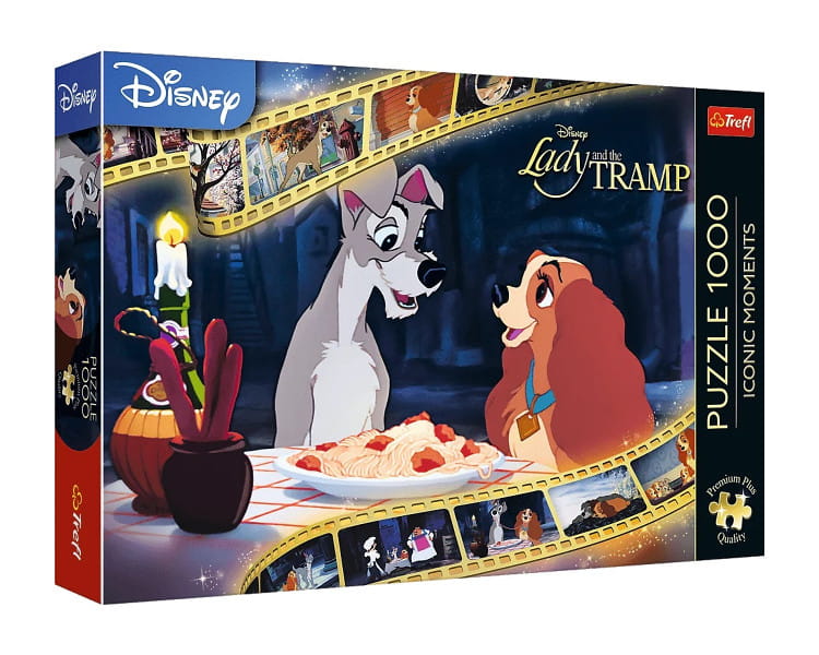 Puzzle 1000 Premium Plus Zakochany Kundel - Trefl