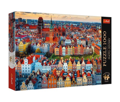 Puzzle 1000 Premium Plus Widok na Gdańsk - Trefl