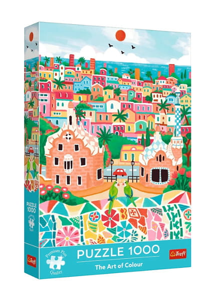 Puzzle 1000 Premium Plus Barcelona Hiszpania - Trefl