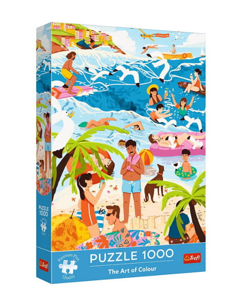 Puzzle 1000 Premium Plus W wakacyjnym Ferworze - Trefl