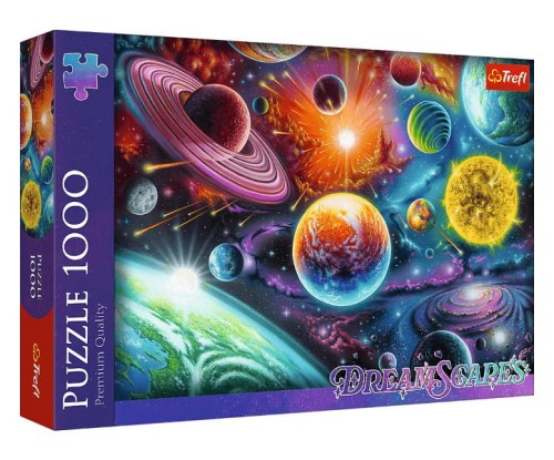 Puzzle 1000 Kosmiczna przygoda - Trefl
