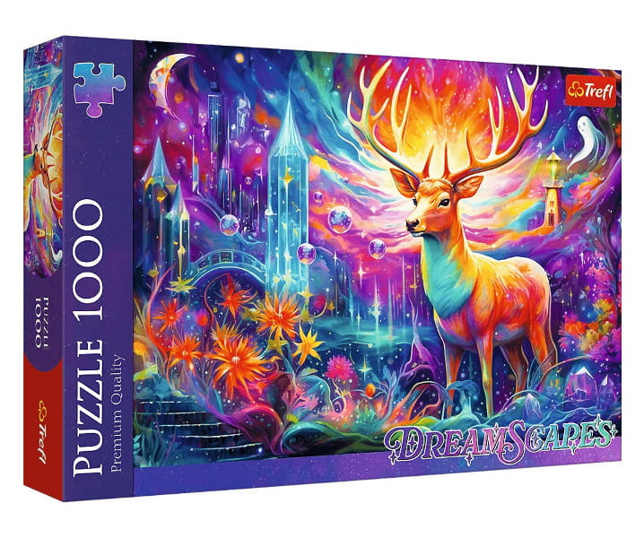Puzzle 1000 Mistyczny jeleń - Trefl