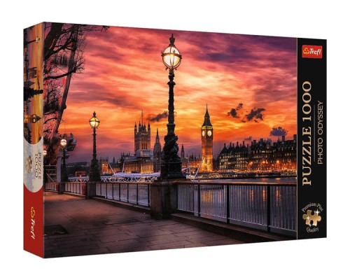 Puzzle 1000 Premium Plus Big Ben Londyn - Trefl