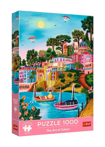Puzzle 1000 Premium Plus Siros Grecja - Trefl