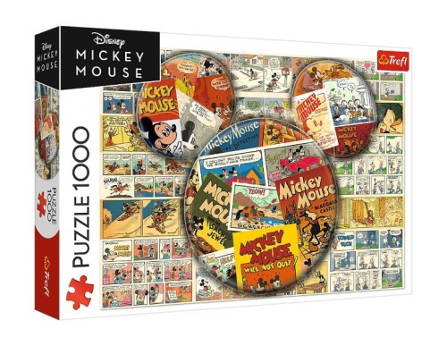 Puzzle 1000 Komiksowa Myszka Miki - Trefl