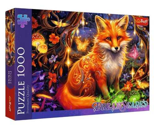 Puzzle 1000 Baśniowy lis - Trefl