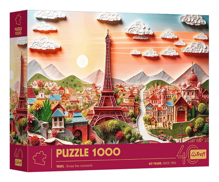 Puzzle 1000 Jubileusz Paryż - Trefl