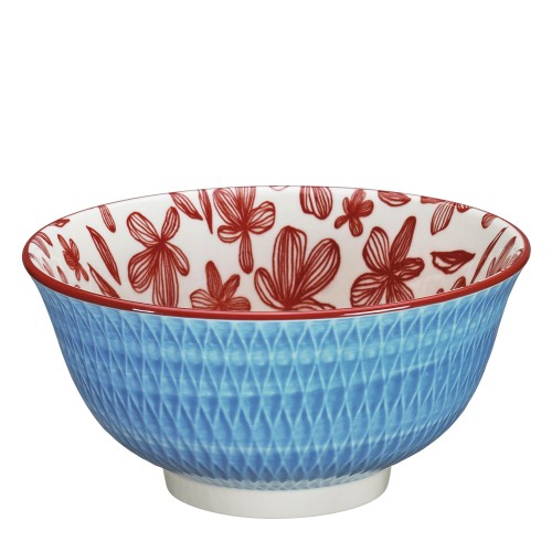 Miseczka, porcelana, śred. 18 cm, 0,85 l, romby