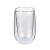 Dwie szklanki do latte macchiato, podwójne ścianki, 0,35 l, śred. 9 x 14 cm