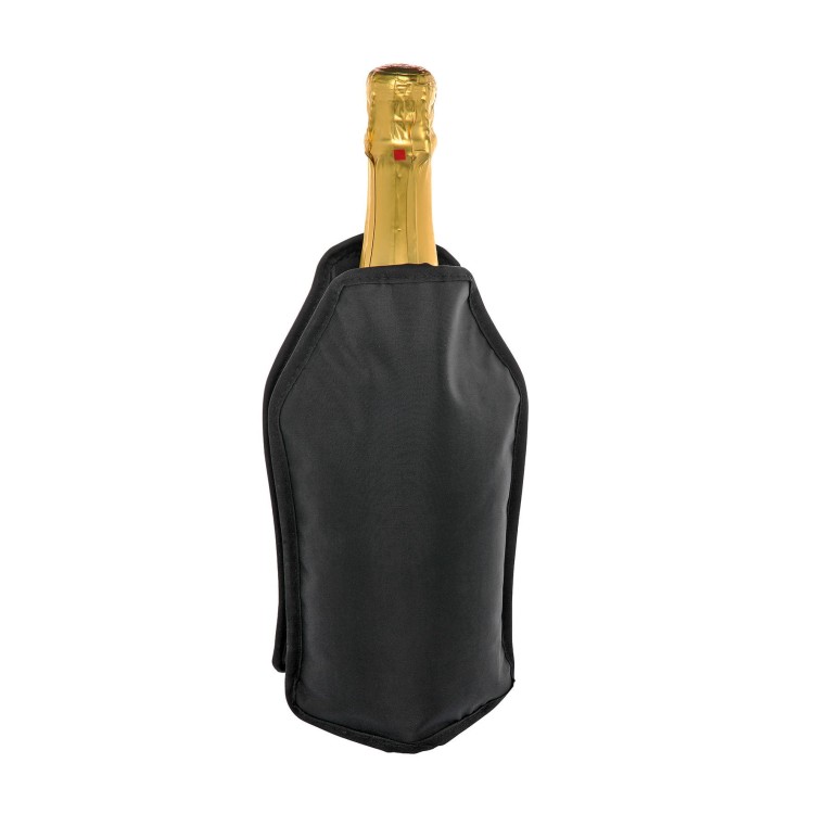 Cooler do wina, na butelki 0,7 l - 1,0 l, czarny