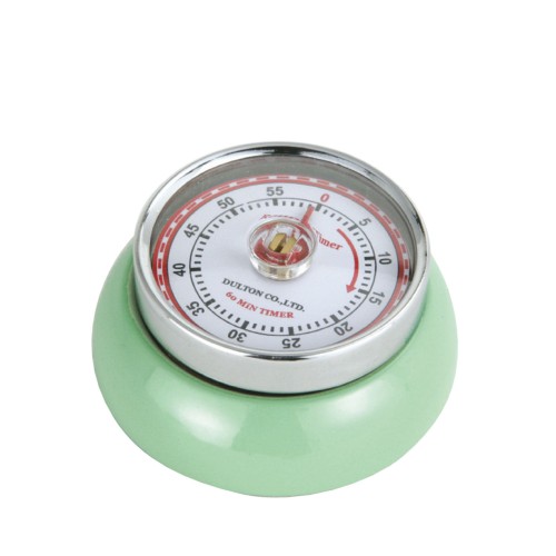 Timer mechaniczny, śred. 7x3 cm, miętowy