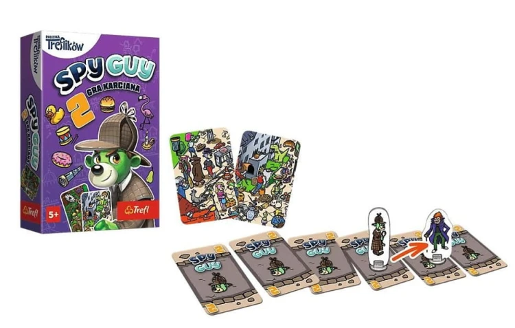 Gra Spy Guy gra karciana 2 - Trefl