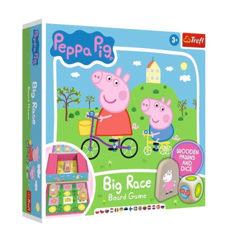 Gra wielki wyścig Peppa - Trefl
