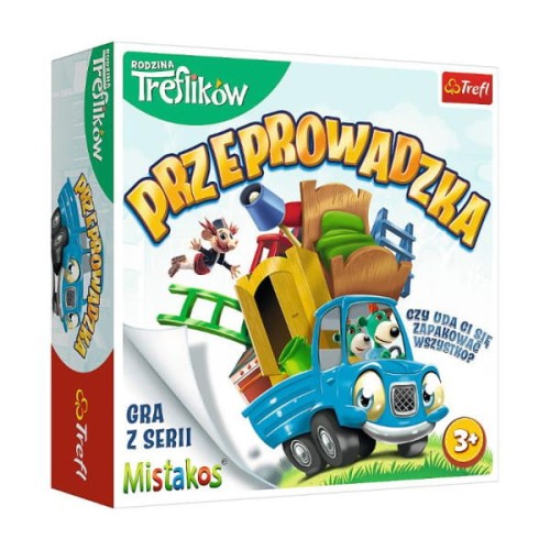 Gra Przeprowadzka z rodziną Treflików - Trefl