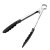 Szczypce do patelni z powłoką nieprzywierającą, stal nierdzewna/nylon, 24 cm