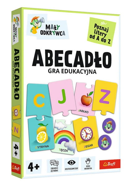 Gra Abecadło Mały Odkrywca - Trefl