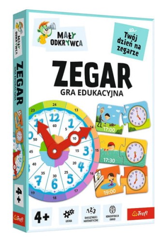 Gra Zegar Mały Odkrywca - Trefl