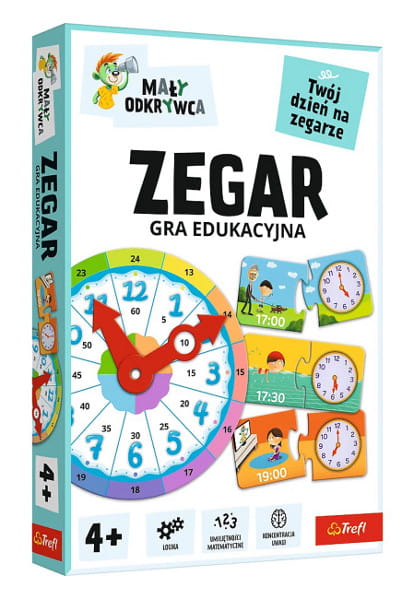 Gra Zegar Mały Odkrywca - Trefl