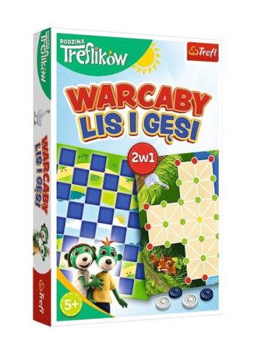 Gra warcaby Lis i gęsi - Trefl