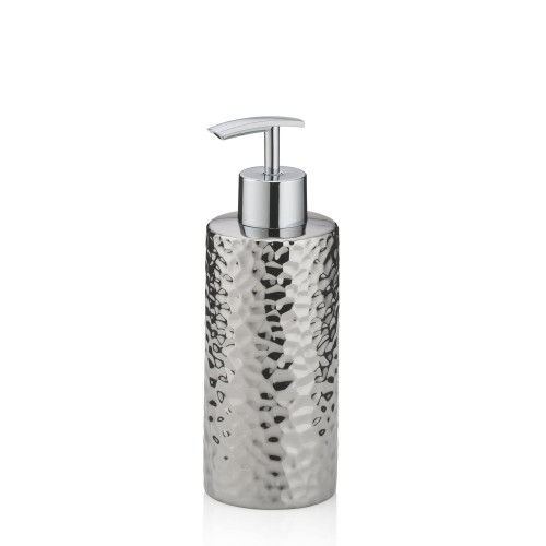 Dozownik do mydła, ceramika/tworzywo sztuczne, 0,3 l, śred. 6,5 x 18 cm