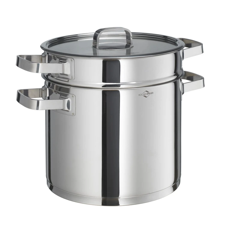 Garnek z wkładem do makaronu, 7,0 l, śred. 22 x 27 cm, stal nierdzewna