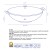 Wok ze szklaną pokrywą, żeliwo emaliowane, śred.36 cm, 4 l, wys. 10 cm, czarny