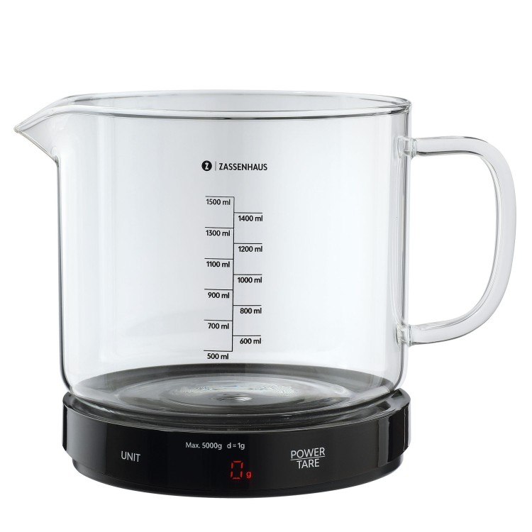 Waga kuchenna z miarką, do 5 kg, 1,5 l