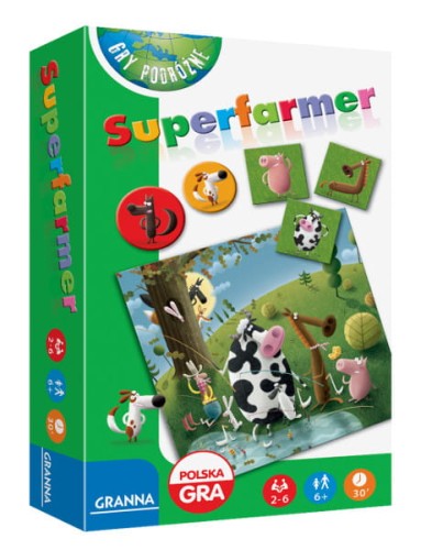 Gra Superfarmer Seria Podróżna