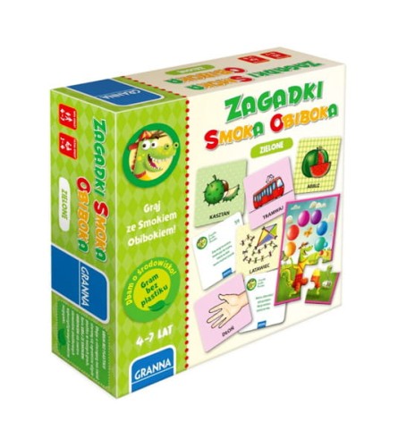 Gra Zagadki Smoka Obiboka zielone - Granna