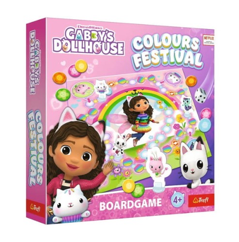 Gra Colours Festival Universal Gabby Dollhouse - Trefl