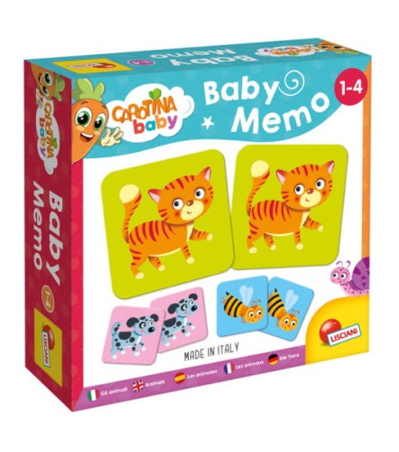 Carotina Baby Gra pamięciowa - Lisciani