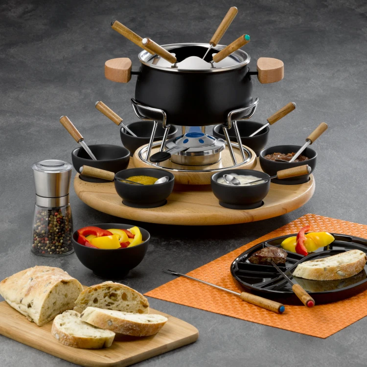 Karuzela do fondue, 1,2 l. NATURA