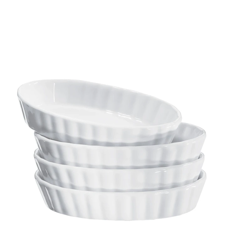 Zestaw do creme brulee, 5 el., palnik + 4 porcelanowe miseczki