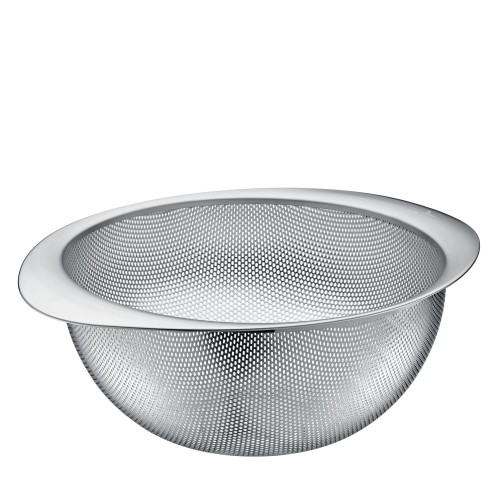 Stalowy durszlak, śred. 26 cm
