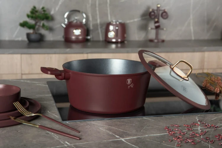 Garnek z pokrywką 28cm BerlingerHaus Leonardo BH-8042
