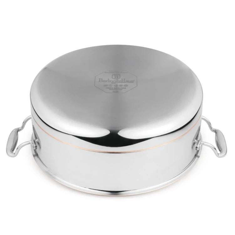 Garnek z pokrywką 28 cm Copper Touch Collection BerlingerHaus BH-8816