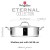 Garnek niski z pokrywką 28 cm BerlingerHaus Eternal Collection BH-8515