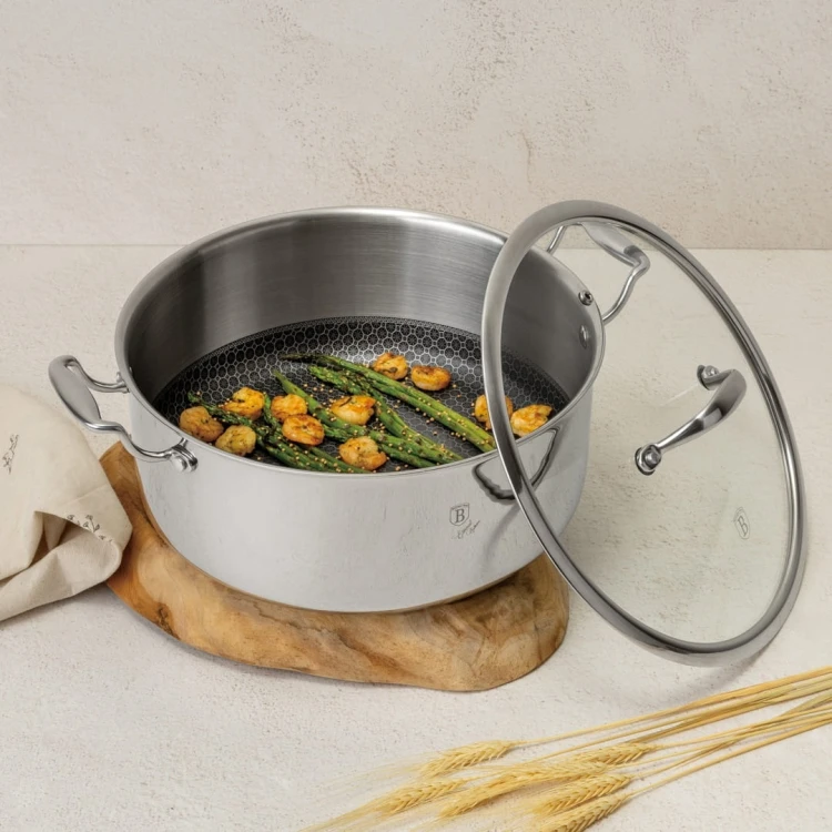 Garnek z pokrywką 28 cm BerlingerHaus Eternal Collection BH-8510