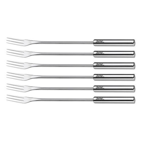 Widelczyki do fondue, stal nierdzewna, 26 cm, 6 szt.